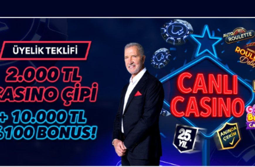 Süperbahis CanlıCasino Hoşgeldin Bonusu 10.000 TL + Casino Çip